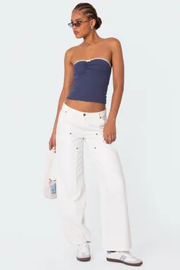 Jeans carpenter tiro bajo ayla de Edikted en Pantalones para argentina