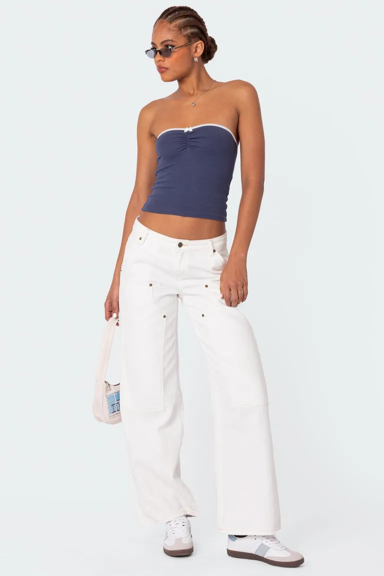 Jeans carpenter tiro bajo ayla de Edikted en Pantalones para argentina