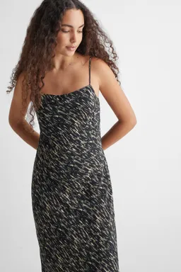 Vestido estampado midi animal de Mango Teen en Vestidos para argentina
