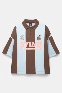 Chomba cropped rayas stwd de Pull&Bear en Remeras y Polos para argentina