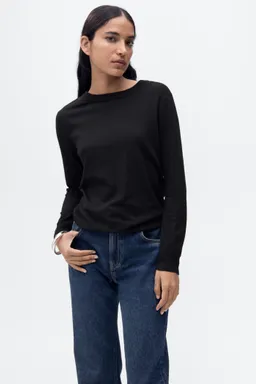 Jersey lana cuello redondo de Mango en Buzos y Sweaters para argentina