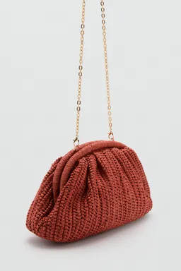 Bolso mano fibra natural de Mango en Bolsos y Carteras para argentina