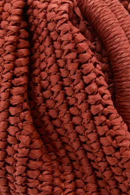 Bolso mano fibra natural de Mango en Bolsos y Carteras para argentina