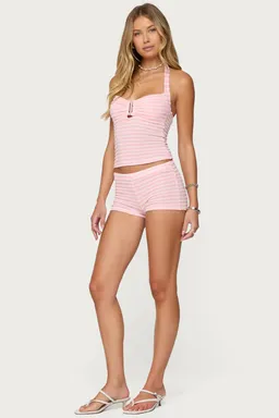 Top halter rayado lovina de Edikted en Swimwear y Beachwear para argentina