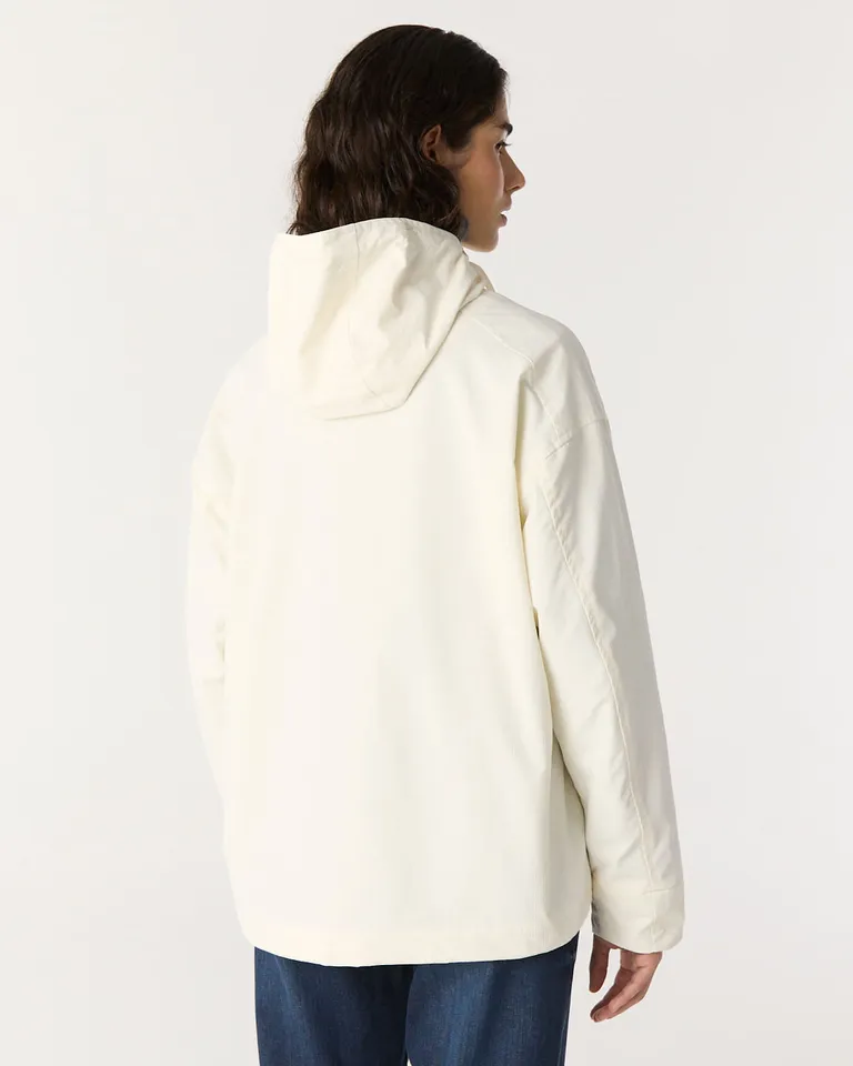 Campera corta con capucha bolsillos frontales de doble acceso y diseño recto de Furzai en Chaquetas para argentina