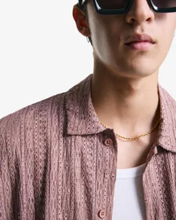 Camisa manga corta calada de Bershka en Camisas para argentina