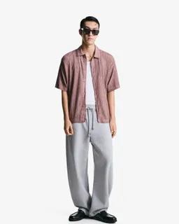 Camisa manga corta calada de Bershka en Camisas para argentina