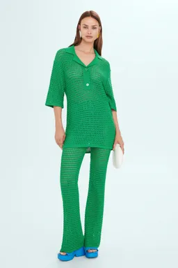 Polo calado oversize de Mango en Buzos y Sweaters para argentina