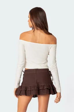 Top rosanne con hombros descubiertos de Edikted en Tops para argentina