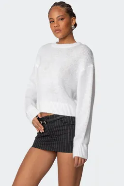 Sweater tejido oversized kyrah de Edikted en Buzos y Sweaters para argentina