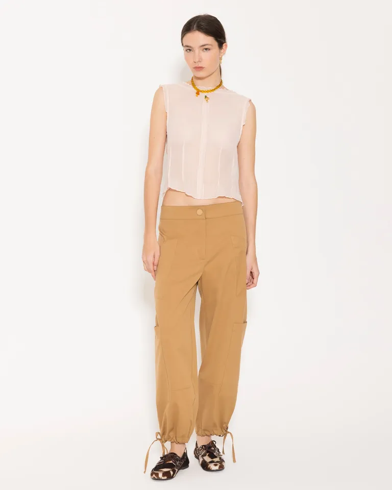 Pantalones cargo de ajuste cómodo y detalles funcionales de Jazmin Chebar en Pantalones para argentina