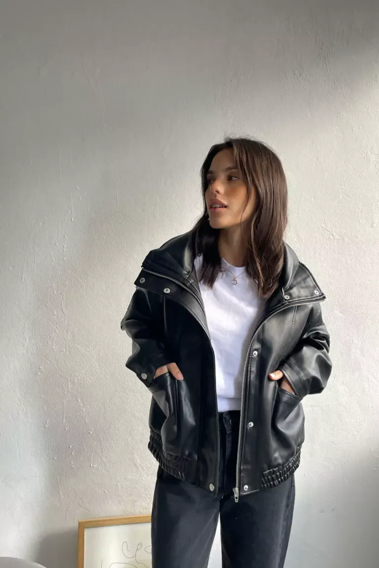 Campera Eco Cuero de Dasom en Chaquetas para argentina