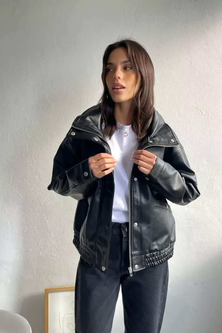 Campera Eco Cuero de Dasom en Chaquetas para argentina