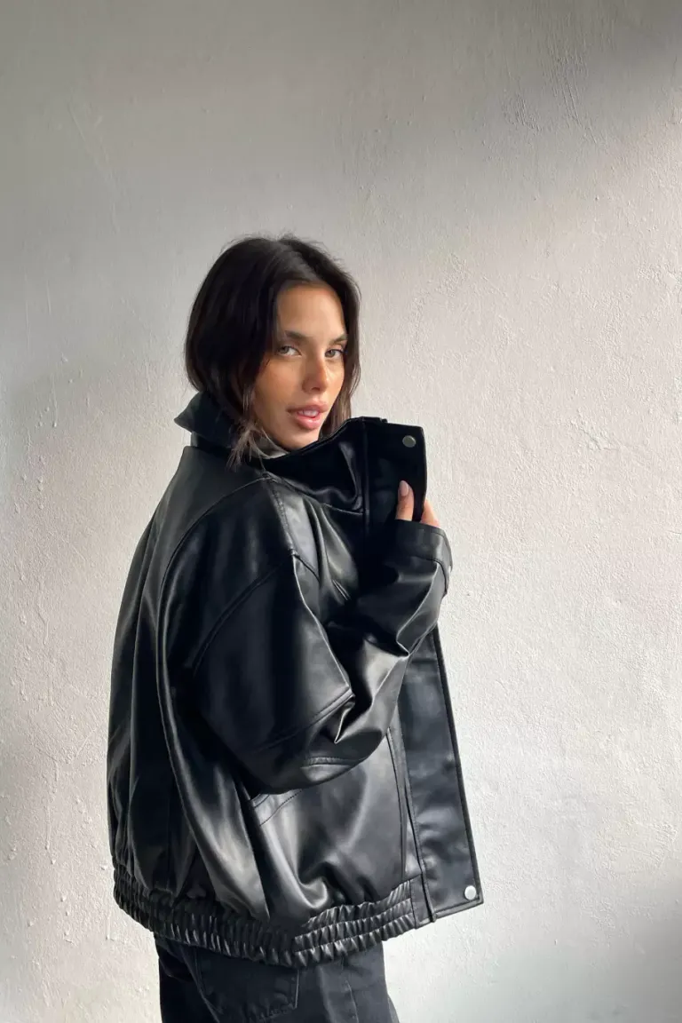 Campera Eco Cuero de Dasom en Chaquetas para argentina