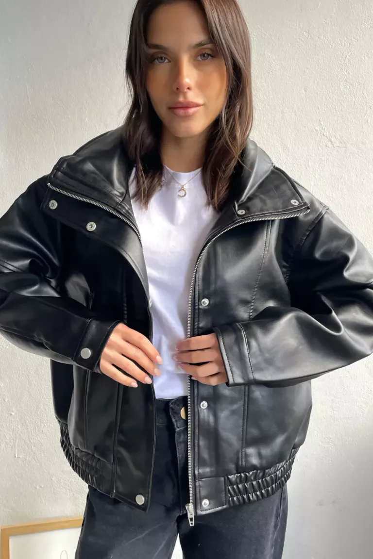 Campera Eco Cuero de Dasom en Chaquetas para argentina