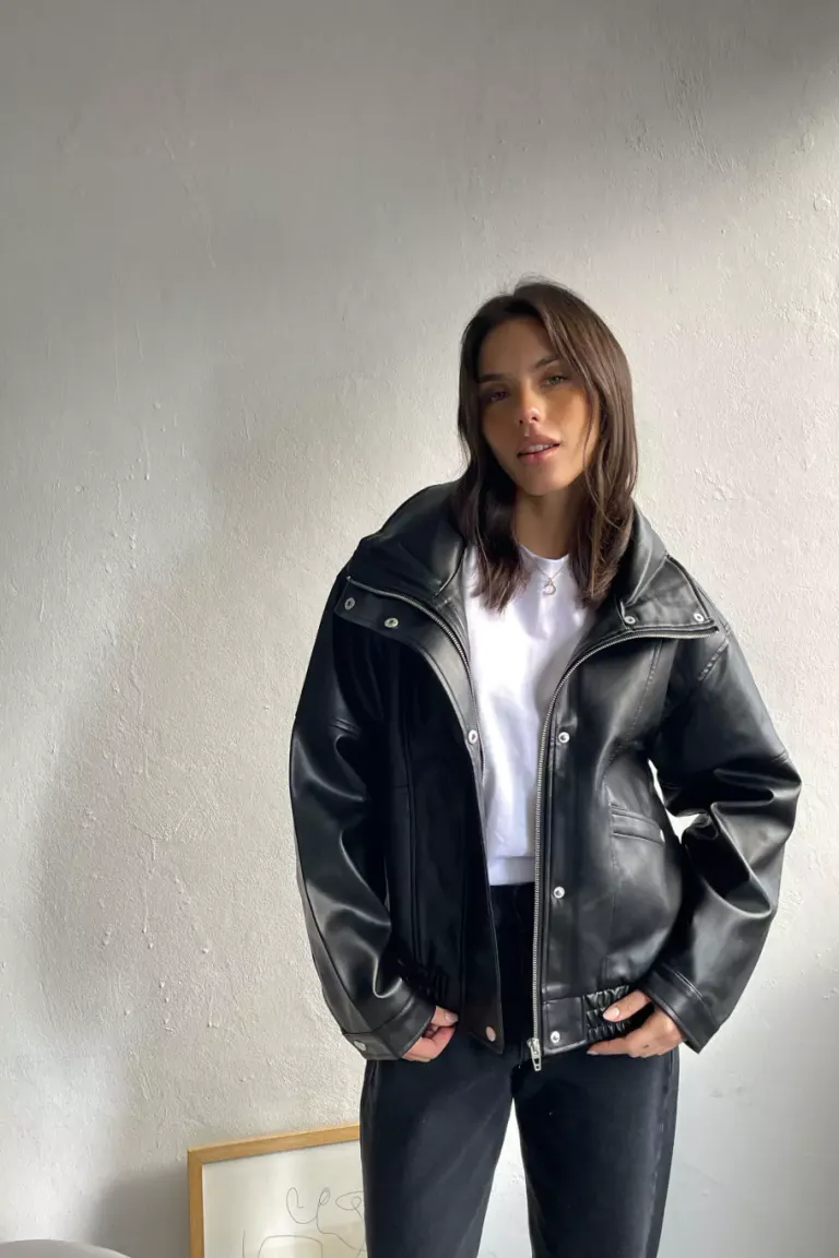 Campera Eco Cuero de Dasom en Chaquetas para argentina