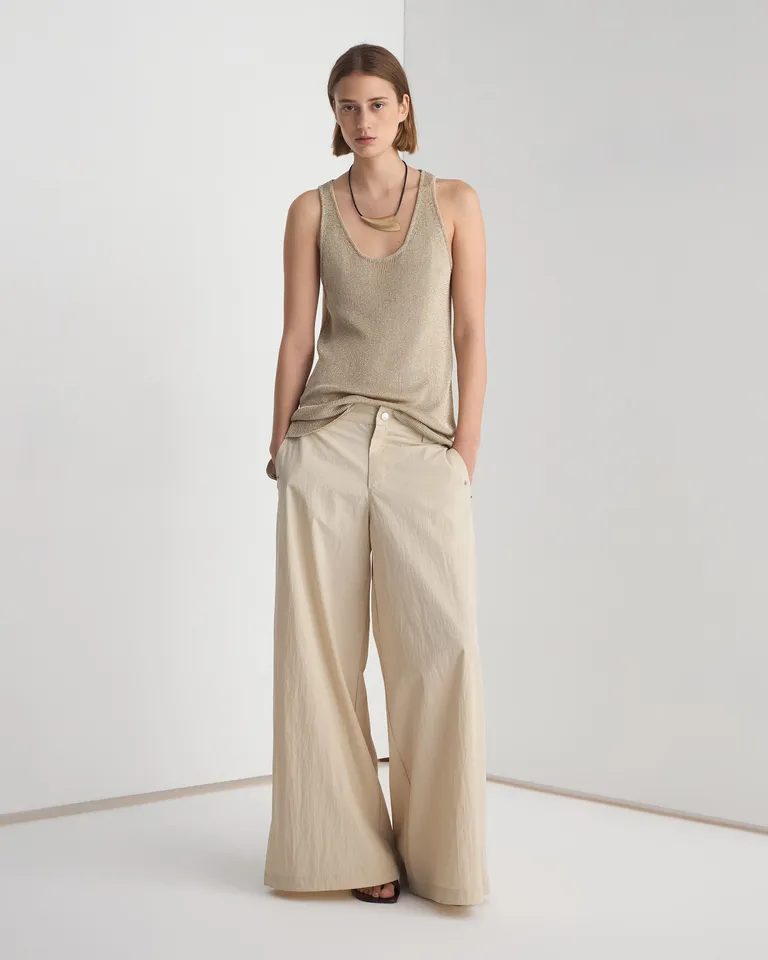 Elegante suéter de lurex brillante, perfecto para lucir con estilo en cualquier ocasión de Prüne en Tops para argentina