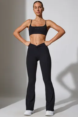 Leggings petite flare cintura torcida de Oh Polly en Pantalones para argentina