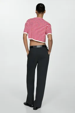 Remera corta rayas de Mango en Remeras para argentina