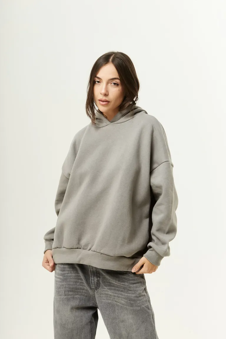 Buzo ancho de frisa con capucha para mujer de Belle en Buzos y Sweaters para argentina
