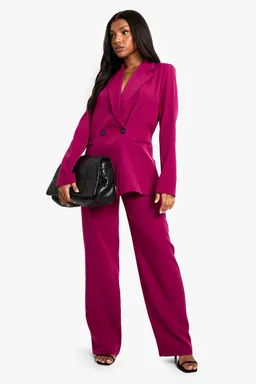 Pantalón sastrero recto de Boohoo en Pantalones para argentina