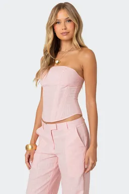 Corset lino arya de Edikted en Tops para argentina