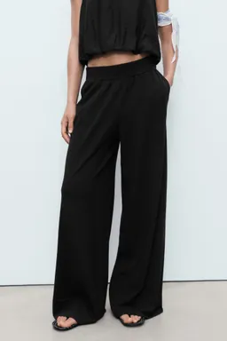 Pantalón recto punto fino de Mango en Pantalones para argentina