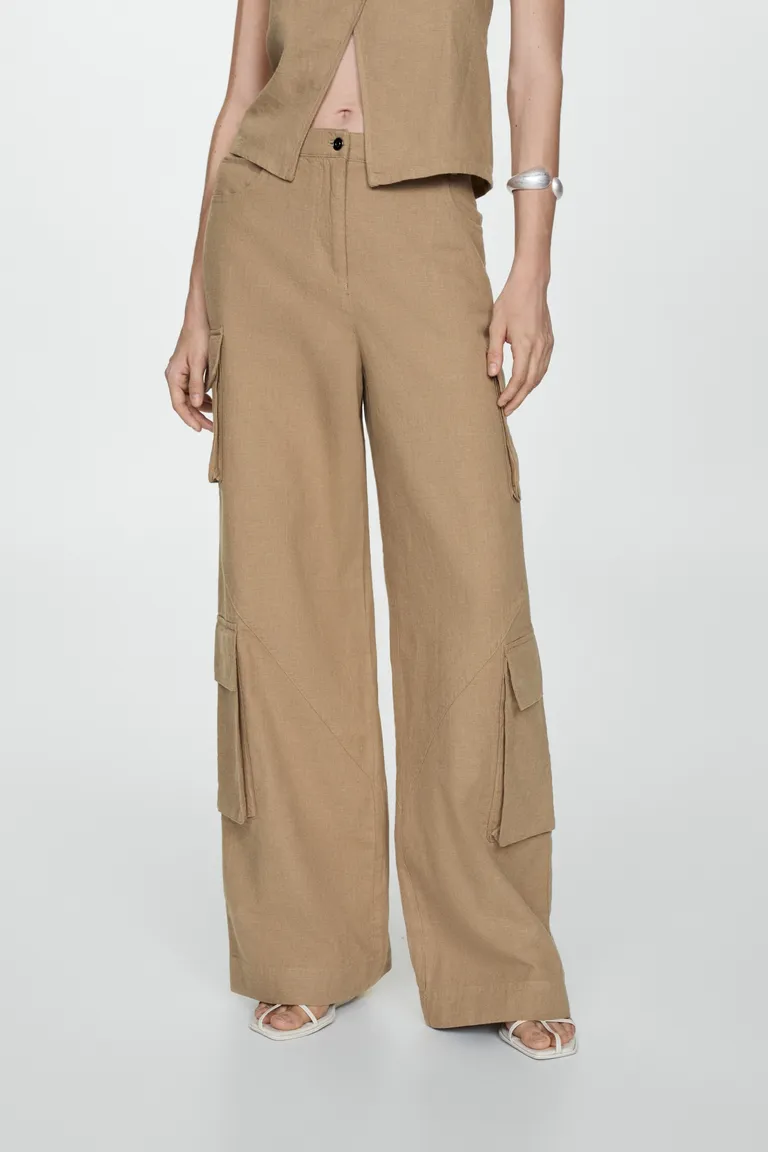 Pantalón cargo algodón de Mango en Pantalones para argentina