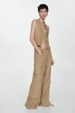 Pantalón cargo algodón de Mango en Pantalones para argentina