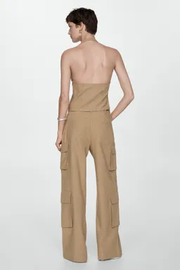Pantalón cargo algodón de Mango en Pantalones para argentina