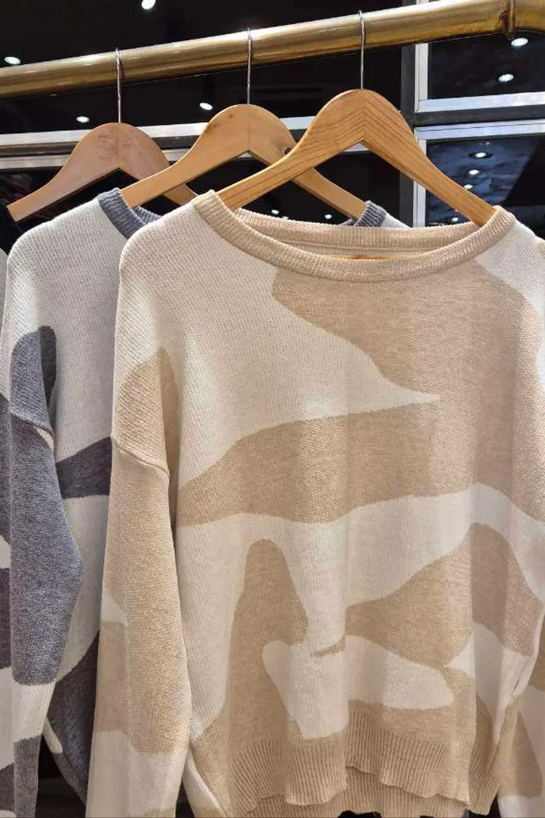 Suéter Elegante Jacquard de Hesed en Buzos y Sweaters para argentina