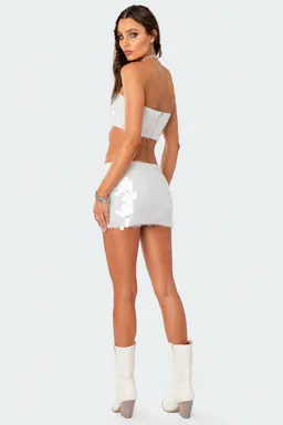Top bandeau lentejuelas tink de Edikted en Swimwear y Beachwear para argentina