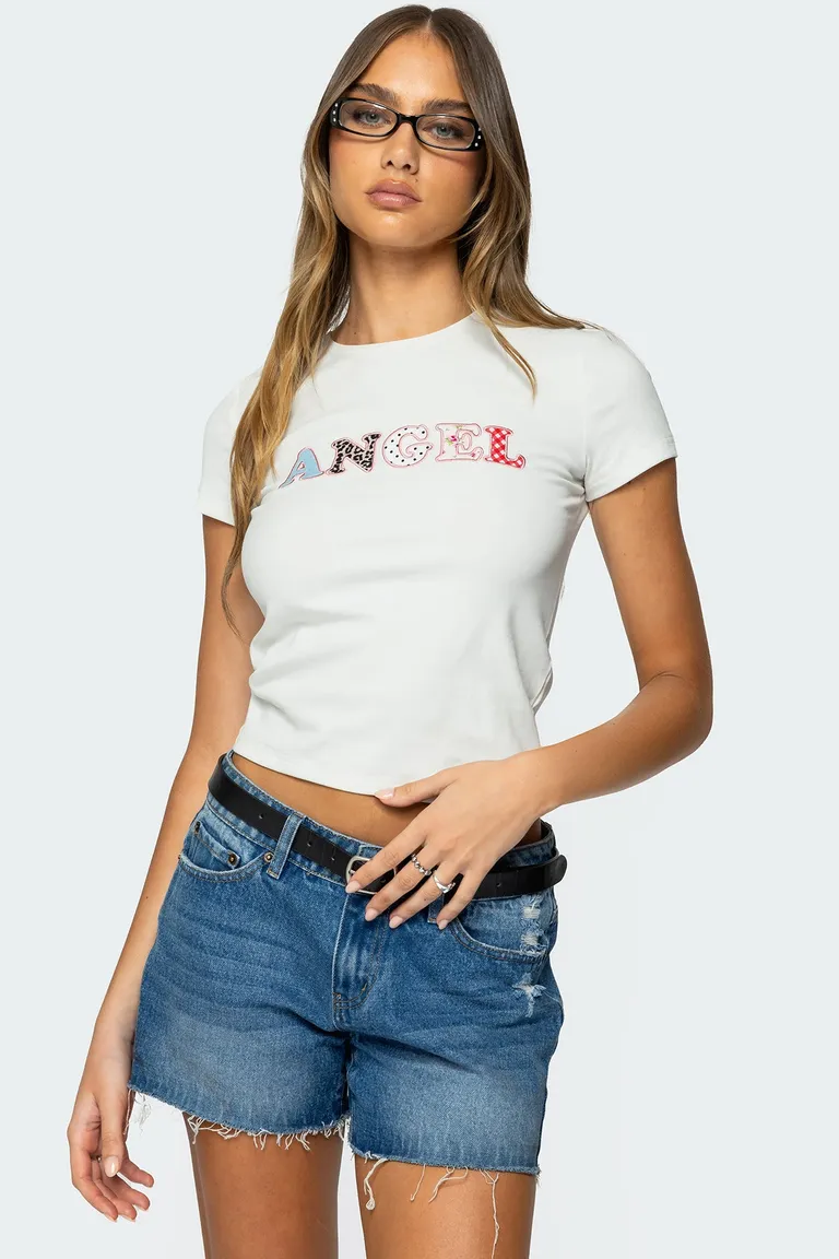 Remera angel patch de Edikted en Remeras para argentina