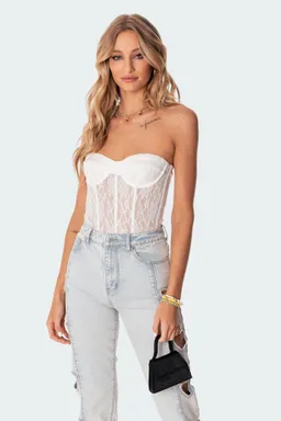 Corset encaje cartia de Edikted en Ropa Interior y Medias para argentina