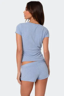 Top henley estampado lorelei de Edikted en Tops para argentina