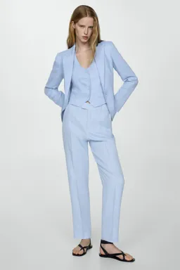 Chaleco traje lino de Mango en Chalecos para argentina