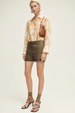 Camisa floral multiposición de Mango en Camisas para argentina