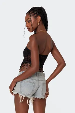 Top india strapless encaje de Edikted en Tops para argentina