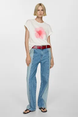 Remera estampada algodón de Mango en Remeras para argentina