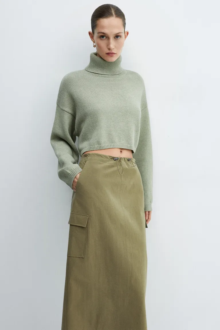 Falda midi bolsillos cargo de Mango en Faldas para argentina