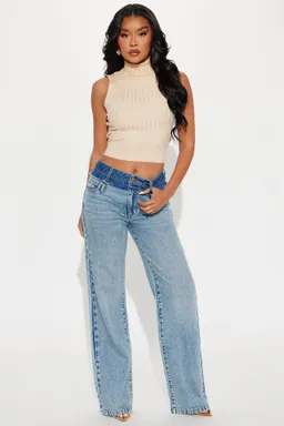Jean recto tiro alto de Fashion Nova en Pantalones para argentina