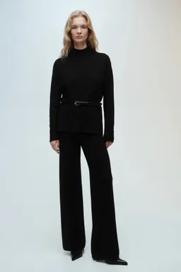 Pantalón wideleg punto fino de Mango en Pantalones para argentina