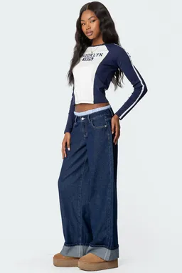 Remera manga larga brooklyn raglan de Edikted en Remeras para argentina