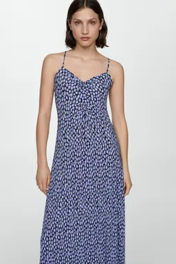 Vestido largo estampado de Mango en Vestidos para argentina