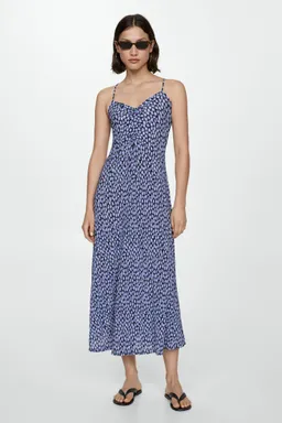 Vestido largo estampado de Mango en Vestidos para argentina
