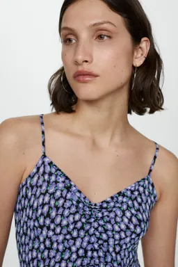 Vestido largo estampado de Mango en Vestidos para argentina