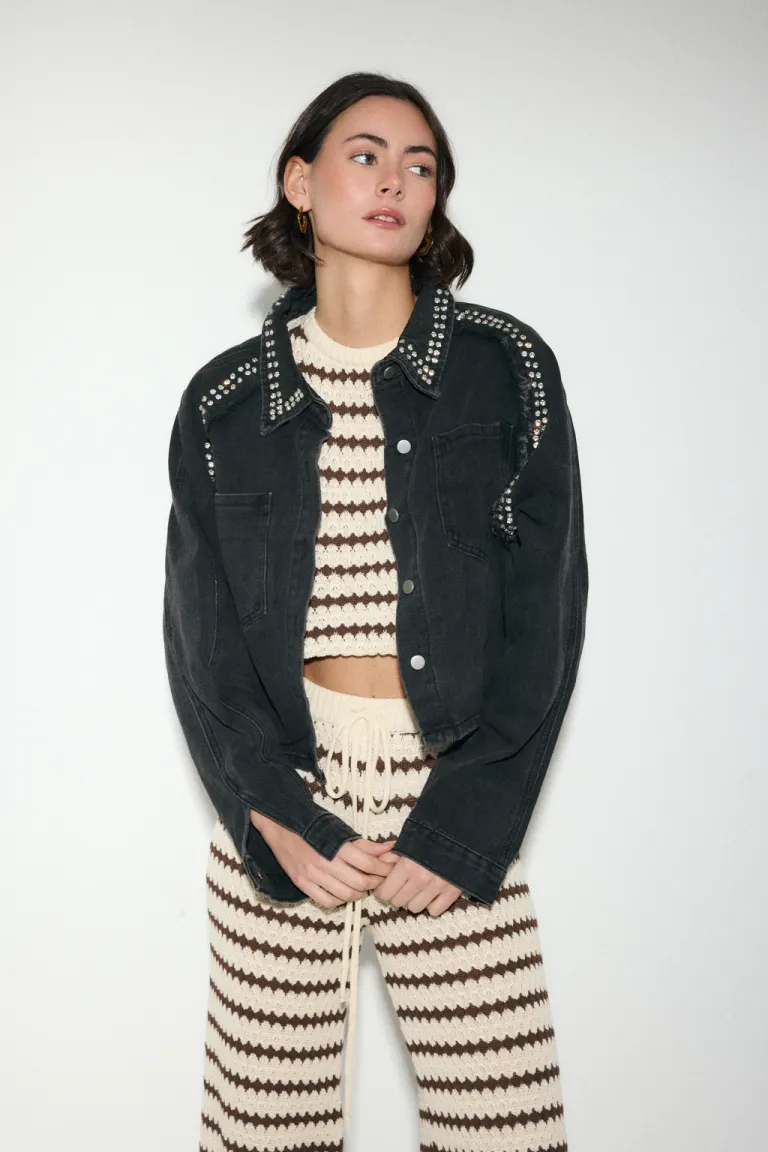 Campera Denim Strass de Audaz en Chaquetas para argentina