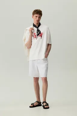 Camiseta boxy estampada de Lefties en Remeras y Polos para argentina
