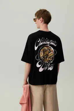 Camiseta boxy estampada de Lefties en Remeras y Polos para argentina