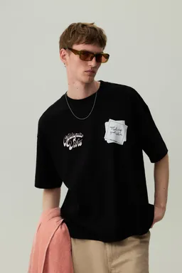 Camiseta boxy estampada de Lefties en Remeras y Polos para argentina